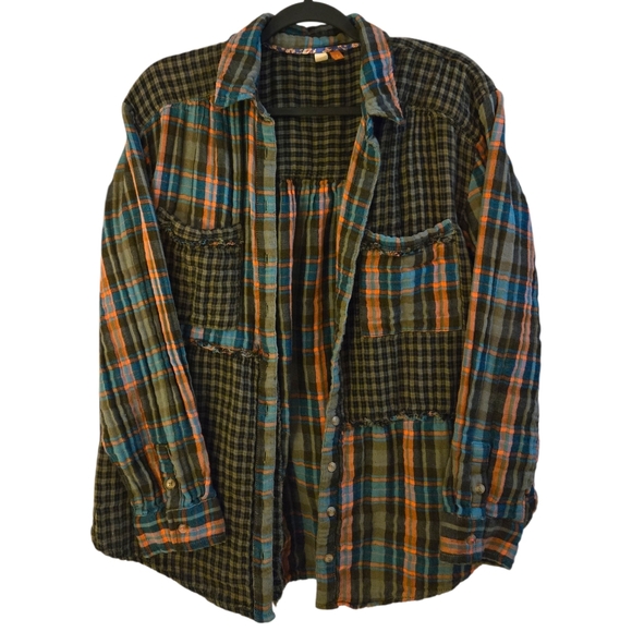 Pilcro Tops - Pilcro (Anthropologie) Plaid Button Up